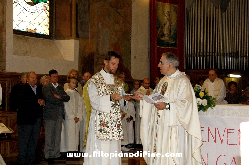Consegna delle chiavi delle quattro parrocchie