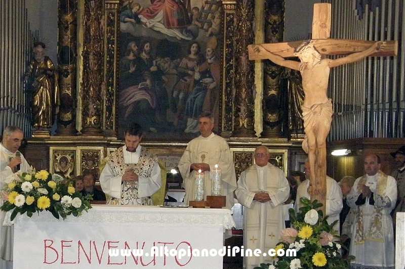 Consegna dell'altare