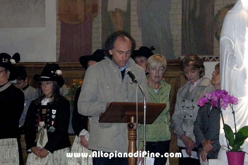 Preghiera dei fedeli - saluto associazione ADO