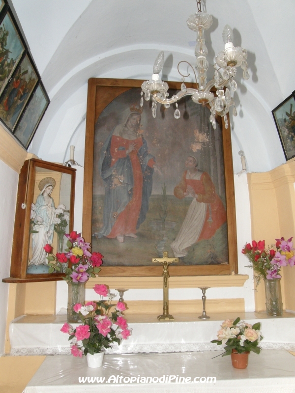 Interno della Chiesa di Guardia 