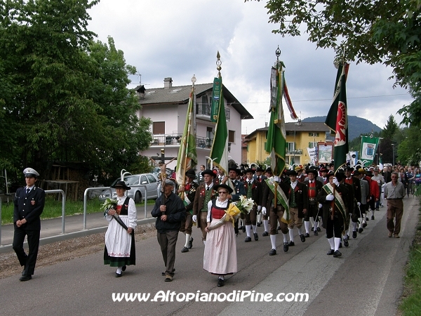 Festa patronale Madonna di Piné  2012 - passaggio per Vigo
