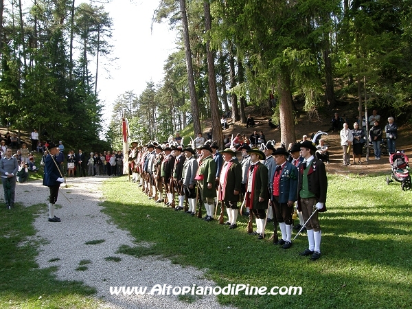 Festa patronale Madonna di Piné  2012 - sparo a salve degli Schutzen