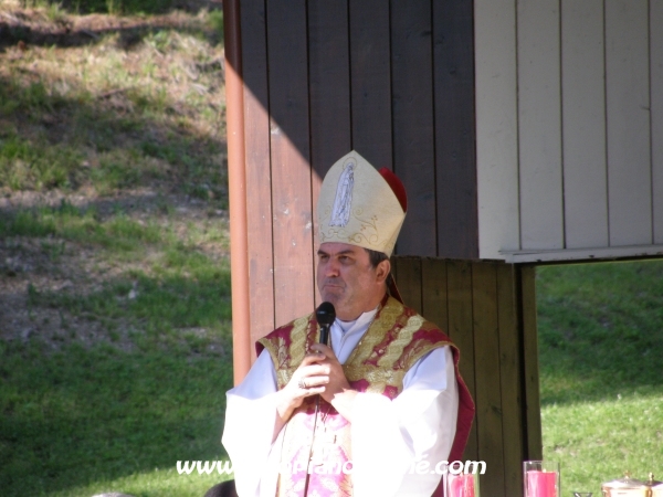 Festa patronale Madonna di Piné  2012 - il Vescovo Zendron