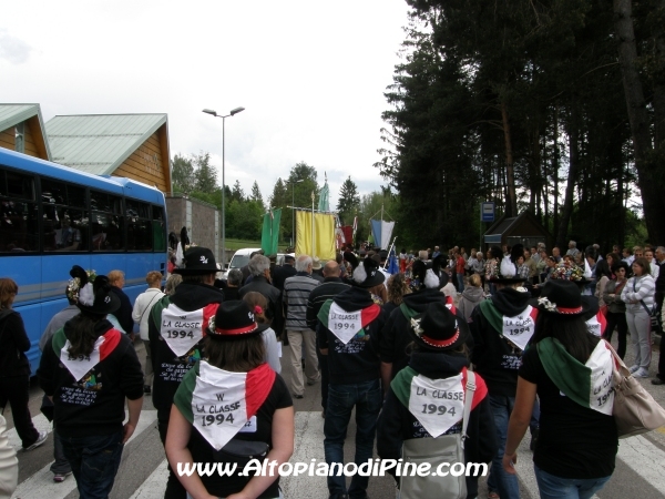 Festa patronale Madonna di Piné  2012 - i coscritti del 1994 