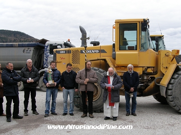 La preghiera per i lavoratori nelle cave e non - Festa Santa Barbara 2012 - San Mauro
