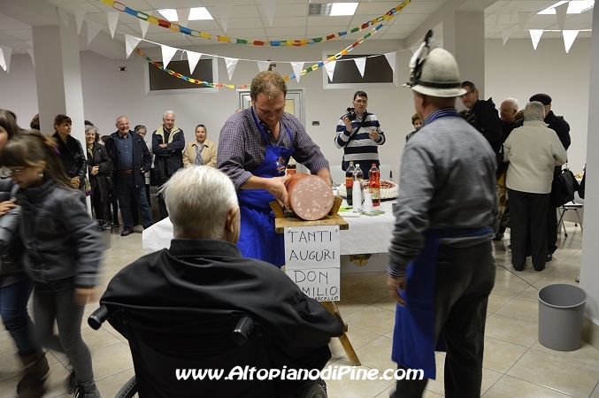 90 compleanno don Emilio Simeoni - la bondola