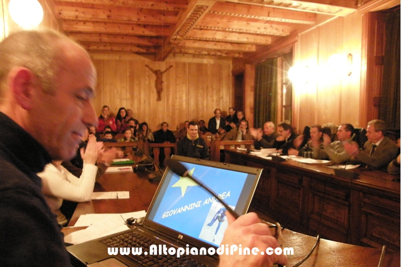 Riconoscimento a Andrea Giovannini