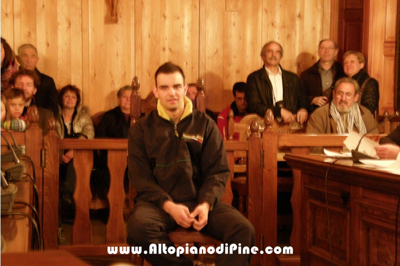 Riconoscimento a Andrea Giovannini