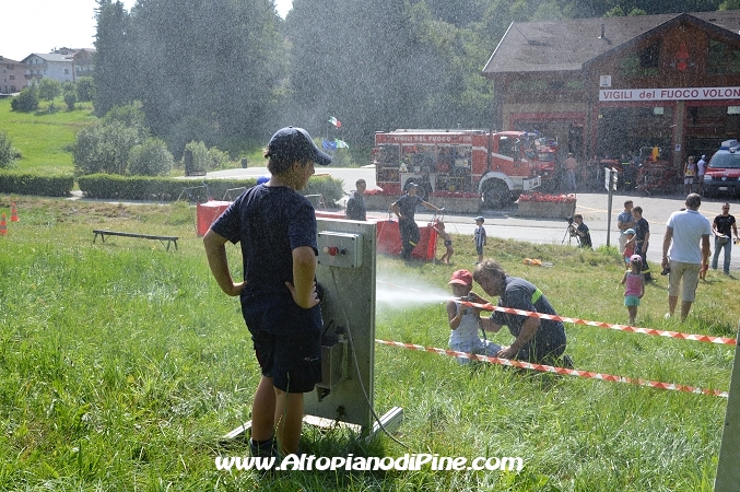 Percorso per i bambini - Caserma aperta VVF Baselga di Piné 