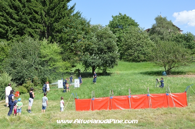 Percorso per i bambini - Caserma aperta VVF Baselga di Piné 