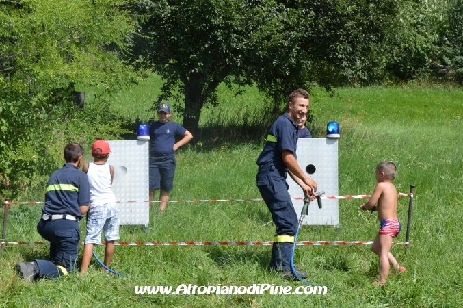 Percorso per i bambini - Caserma aperta VVF Baselga di Piné 