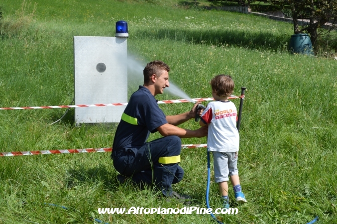 Percorso per i bambini - Caserma aperta VVF Baselga di Piné 