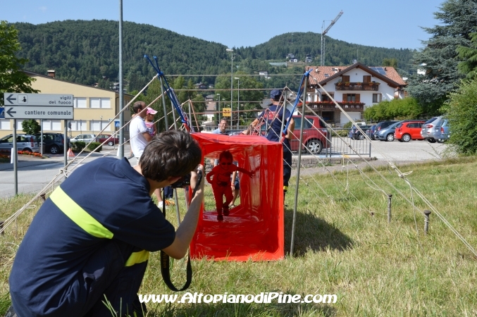 Percorso per i bambini - Caserma aperta VVF Baselga di Piné 