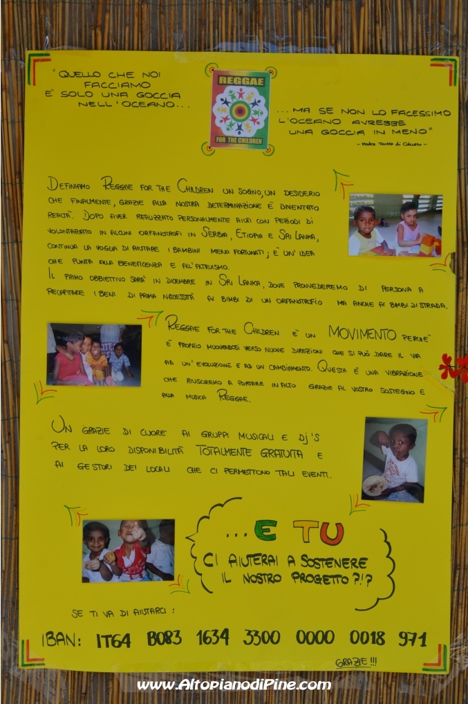 Reggae for the Children - Camminando Insieme 2013
