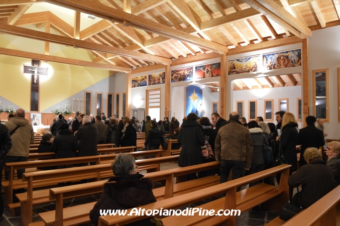 L'interno della chiesa di Concordia sulla Secchia - 24 novembre 2013