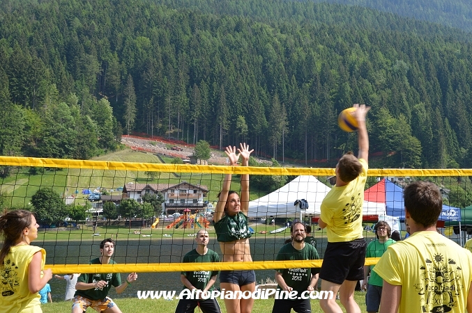 Facoltiadi 2013 a Baselga di Piné - Lago delle Piazze - green volley