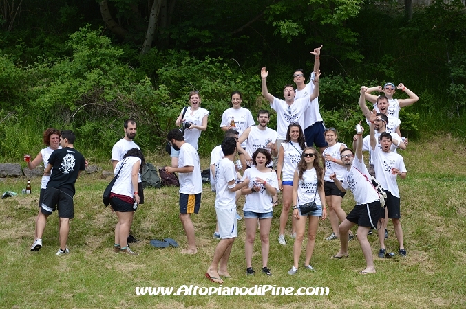Facoltiadi 2013 a Baselga di Piné - Lago delle Piazze - squadra di Lettere