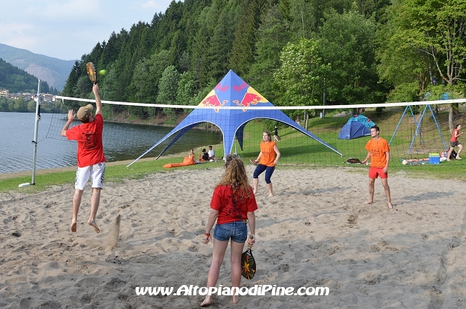 Facoltiadi 2013 a Baselga di Piné - Lago delle Piazze - beach tennis