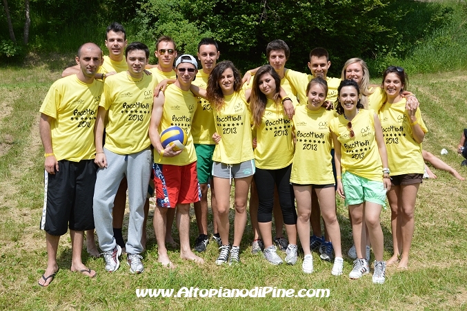 Facoltiadi 2013 a Baselga di Piné - Lago delle Piazze - squadra di Economia