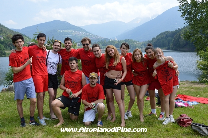 Facoltiadi 2013 a Baselga di Piné - Lago delle Piazze - squadra di Sociologia