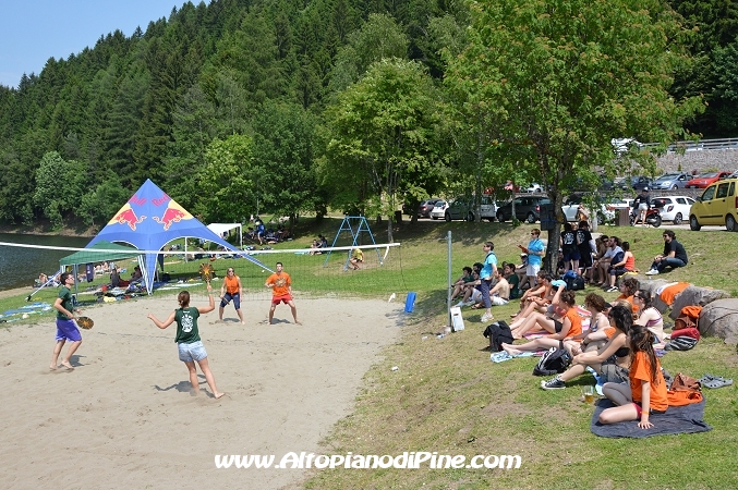 Facoltiadi 2013 a Baselga di Piné - Lago delle Piazze - gare di beach tennis