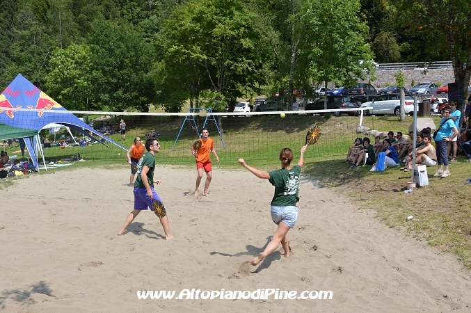 Facoltiadi 2013 a Baselga di Piné - Lago delle Piazze - gare di beach tennis