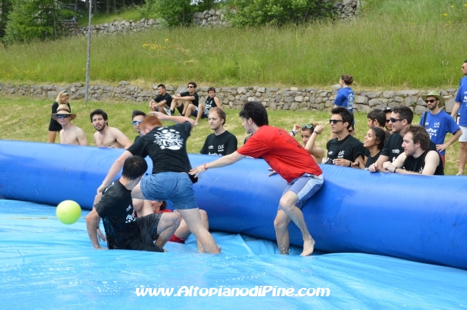 Facoltiadi 2013 a Baselga di Piné - Lago delle Piazze - calcio saponato