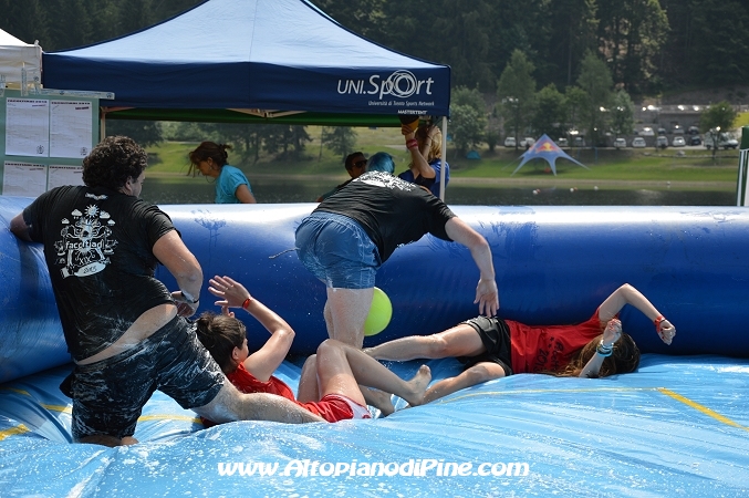 Facoltiadi 2013 a Baselga di Piné - Lago delle Piazze - calcio saponato