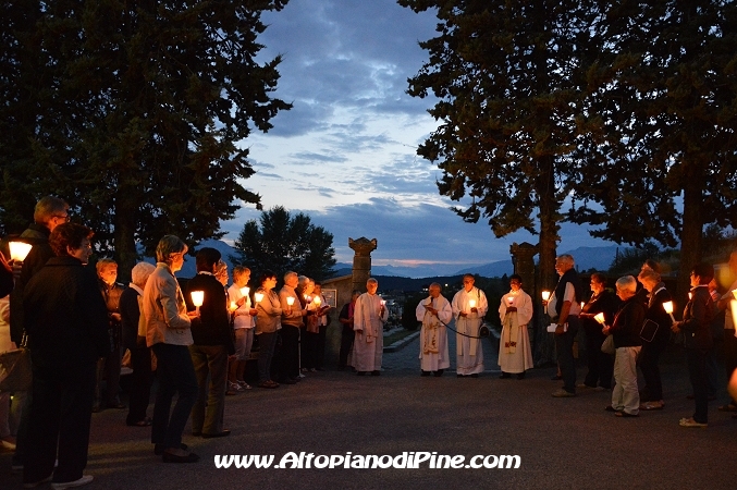 Momenti della fiaccolata