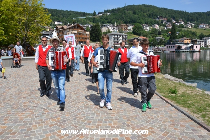 Rappresentanti dei Fisarmonicisti Pinaitri - Gang Band Festival Piné 2013