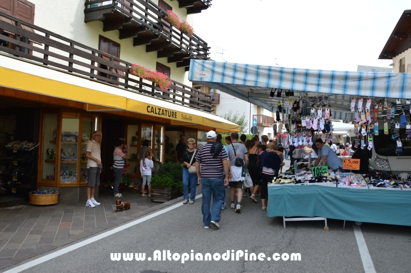 Mercato a Baselga di Piné - 2013