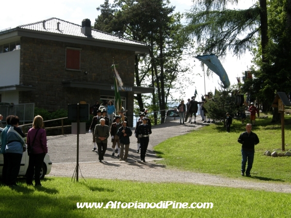 Festa patronale Madonna di Piné  2013 - l'arrivo nella conca della Comparsa