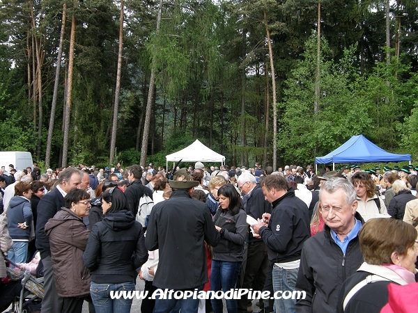 Festa patronale Madonna di Piné  2013 - Momenti del rinfresco