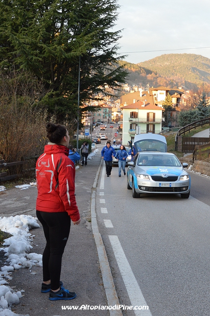 Fiaccola Winter Universiade 2013 - Baselga di Piné 28 novembre 2013