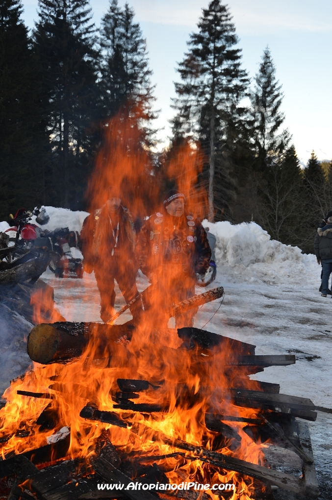 6 motoraduno invernale Warriors Trento - Passo del Redebus 