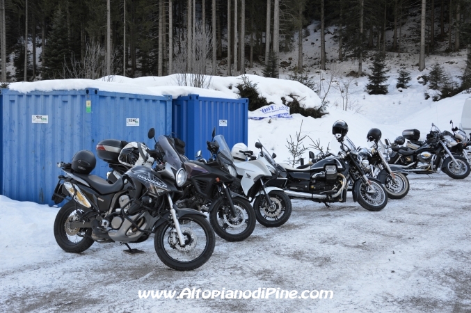 6 motoraduno invernale Warriors Trento - Passo del Redebus 