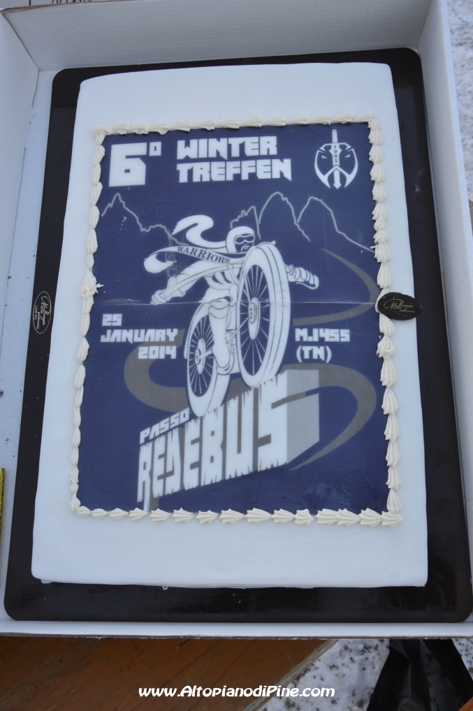 6 motoraduno invernale Warriors Trento - Passo del Redebus 