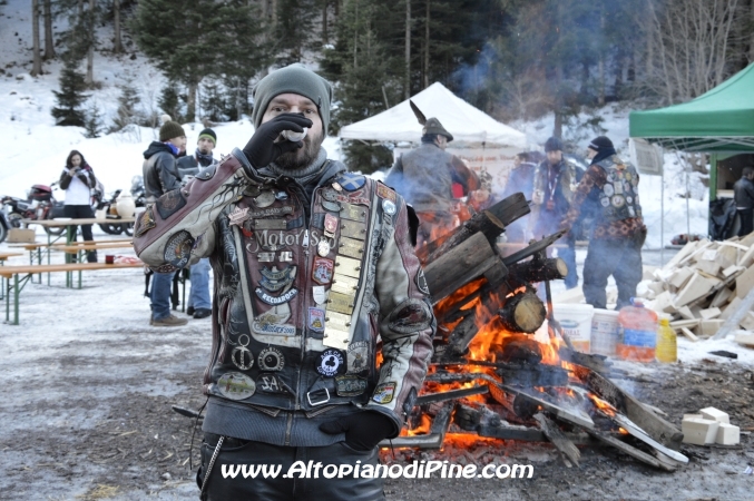 6 motoraduno invernale Warriors Trento - Passo del Redebus 