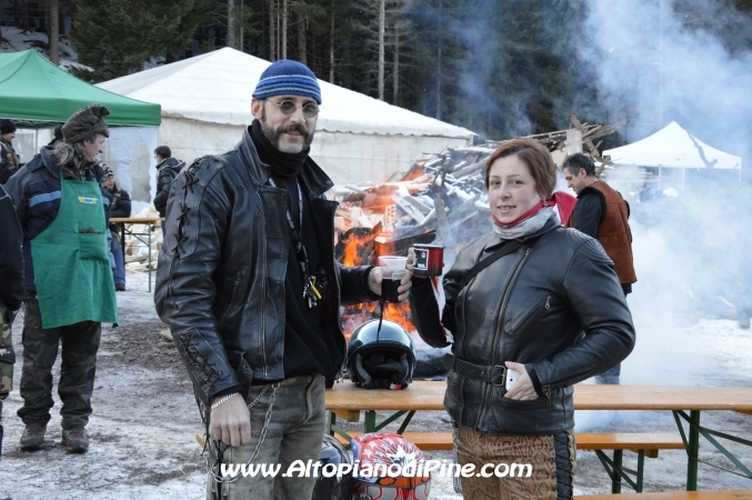 6 motoraduno invernale Warriors Trento - Passo del Redebus 
