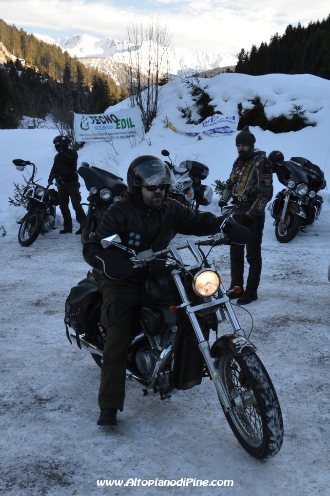 6 motoraduno invernale Warriors Trento - Passo del Redebus 