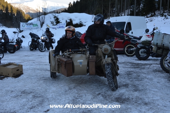 6 motoraduno invernale Warriors Trento - Passo del Redebus 