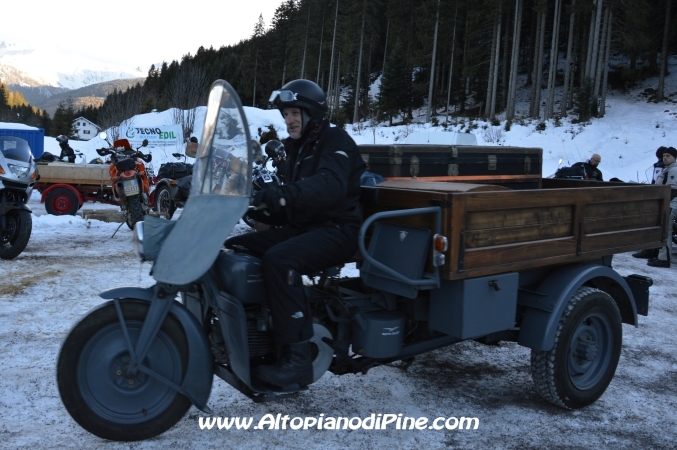 6 motoraduno invernale Warriors Trento - Passo del Redebus 