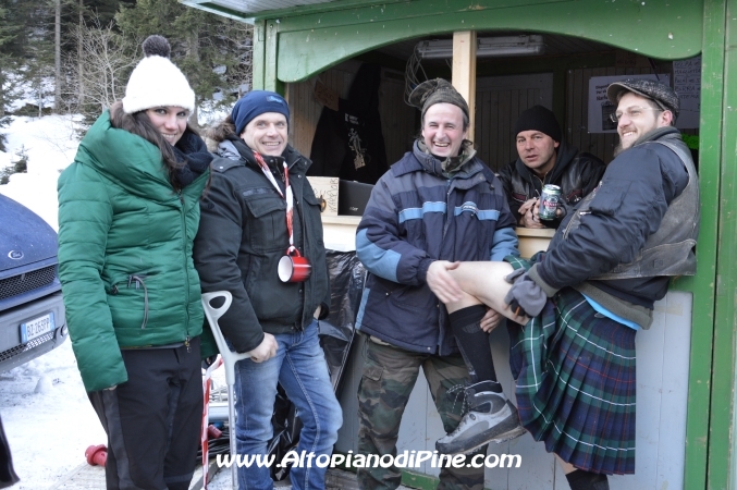 6 motoraduno invernale Warriors Trento - Passo del Redebus 