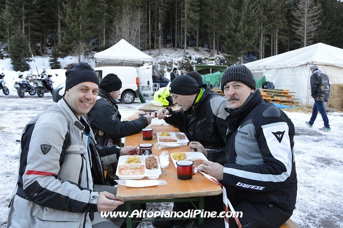 6 motoraduno invernale Warriors Trento - Passo del Redebus 