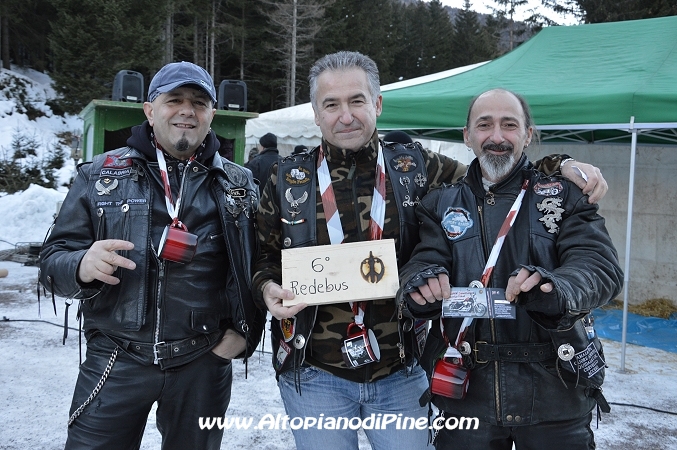 6 motoraduno invernale Warriors Trento - Passo del Redebus 