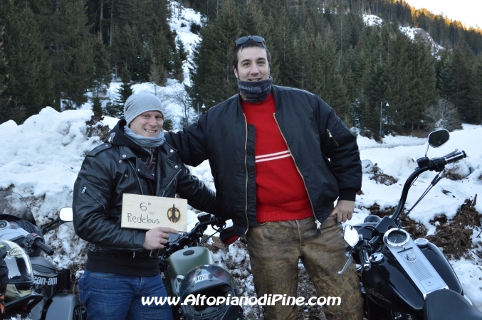 6 motoraduno invernale Warriors Trento - Passo del Redebus 