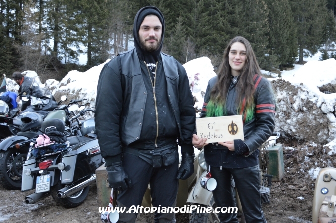 6 motoraduno invernale Warriors Trento - Passo del Redebus 
