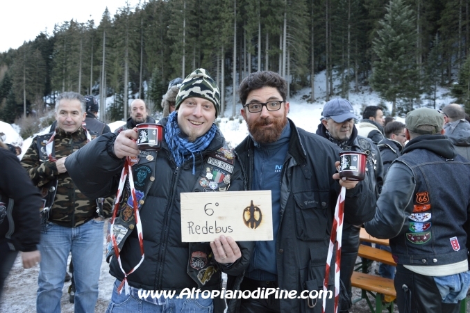 6 motoraduno invernale Warriors Trento - Passo del Redebus 