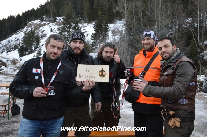 6 motoraduno invernale Warriors Trento - Passo del Redebus 
