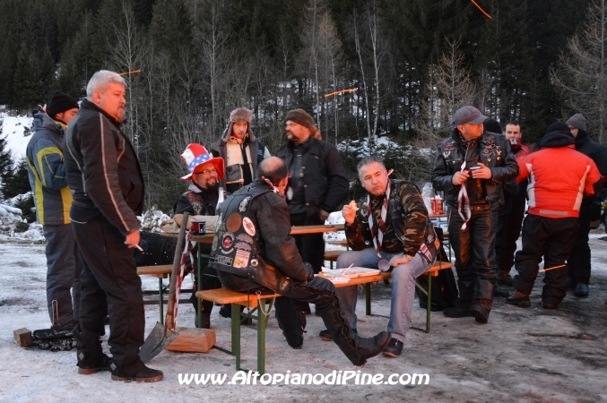 6 motoraduno invernale Warriors Trento - Passo del Redebus 